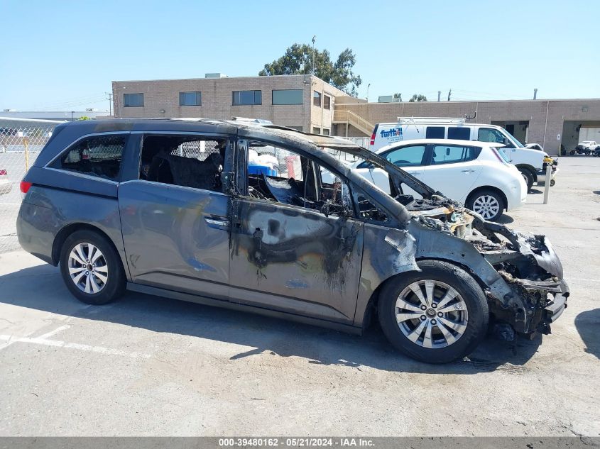 2016 Honda Odyssey Ex-L VIN: 5FNRL5H60GB071652 Lot: 39480162
