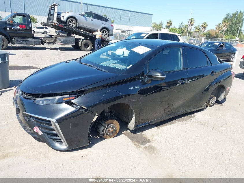 VIN JTDBVRBDXHA002522 2017 TOYOTA MIRAI