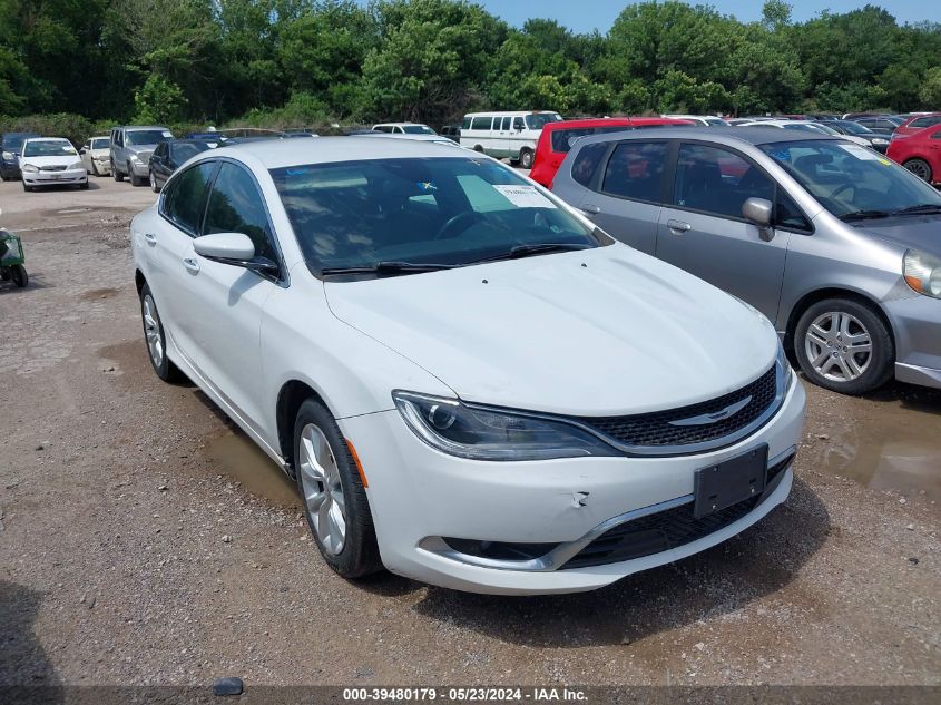 2015 Chrysler 200 C VIN: 1C3CCCCGXFN673408 Lot: 39480179