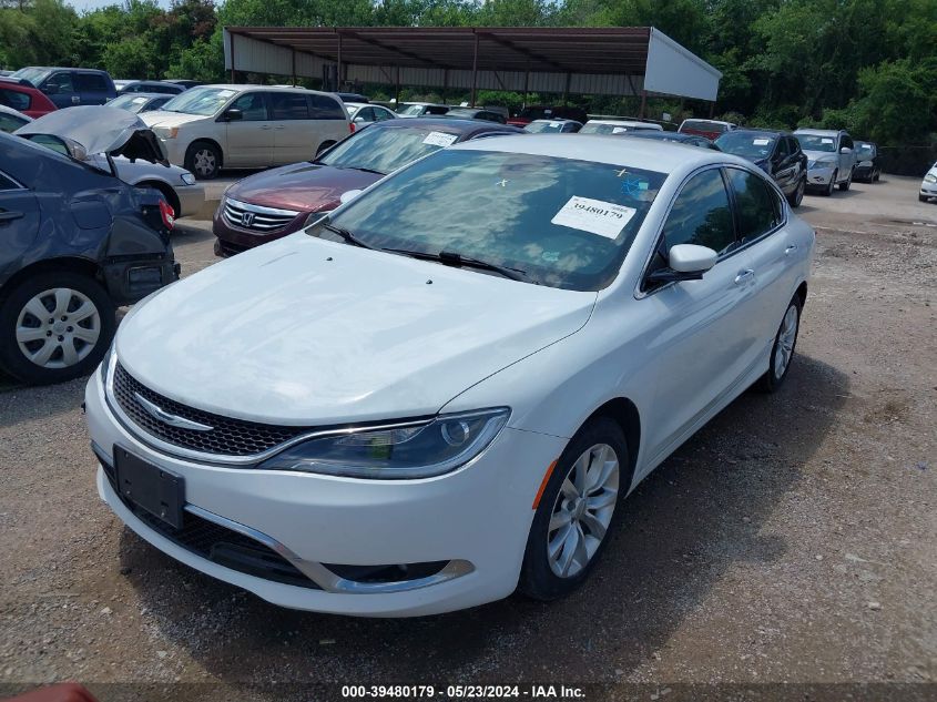 2015 Chrysler 200 C VIN: 1C3CCCCGXFN673408 Lot: 39480179