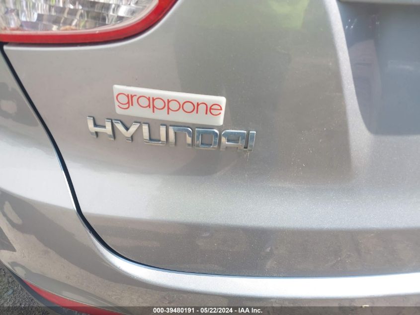 2013 Hyundai Tucson Gls VIN: KM8JUCAC0DU756263 Lot: 39480191