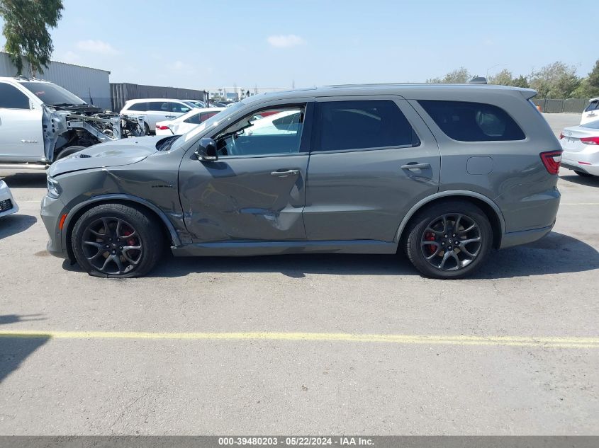 2021 Dodge Durango R/T Awd VIN: 1C4SDJCT2MC799566 Lot: 39480203