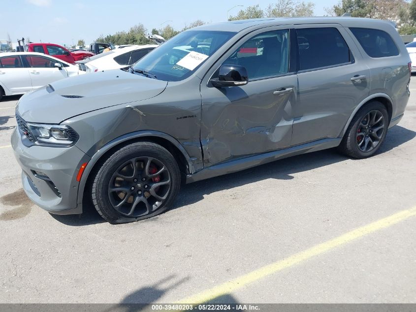 2021 Dodge Durango R/T Awd VIN: 1C4SDJCT2MC799566 Lot: 39480203