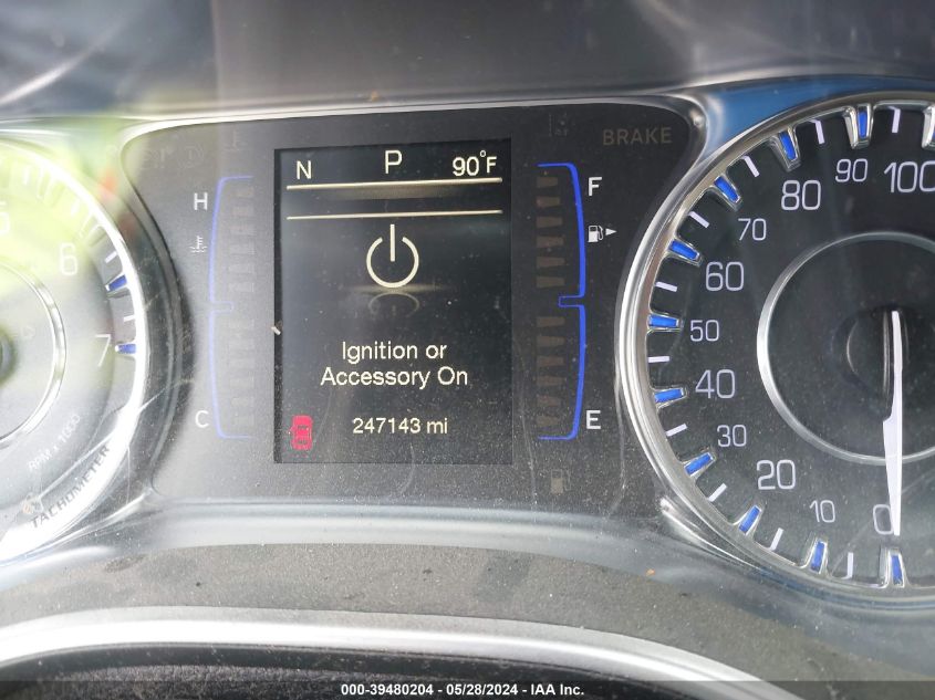 2016 Chrysler 200 Limited Platinum VIN: 1C3CCCAB4GN191347 Lot: 39480204