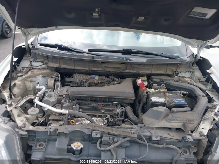 2016 Nissan Rogue Sv VIN: KNMAT2MV1GP667237 Lot: 39480205