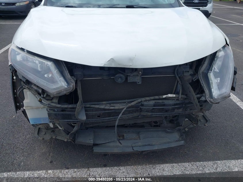 2016 Nissan Rogue Sv VIN: KNMAT2MV1GP667237 Lot: 39480205