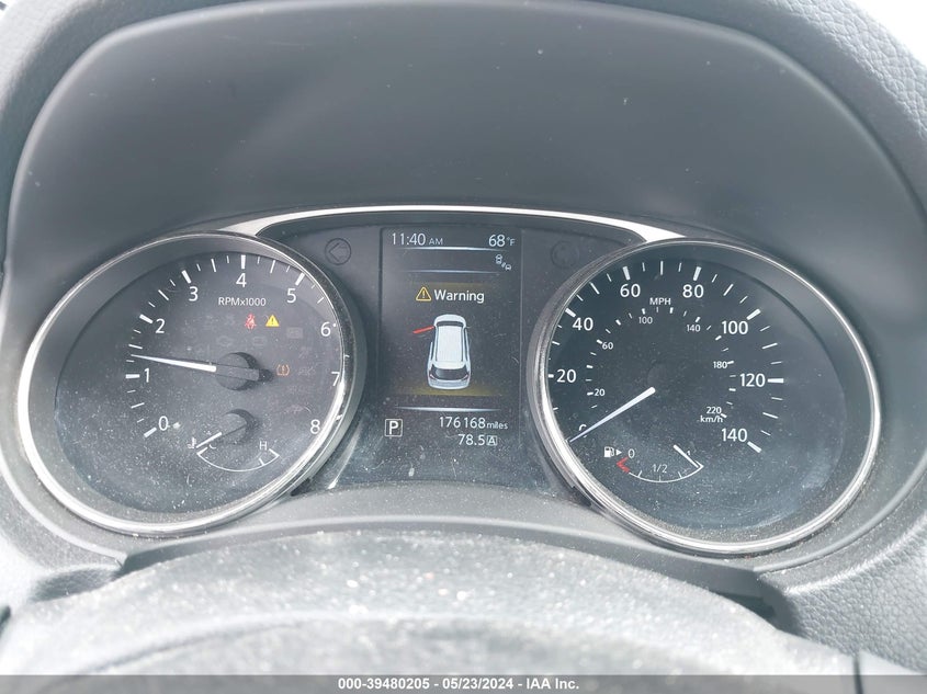 2016 Nissan Rogue Sv VIN: KNMAT2MV1GP667237 Lot: 39480205