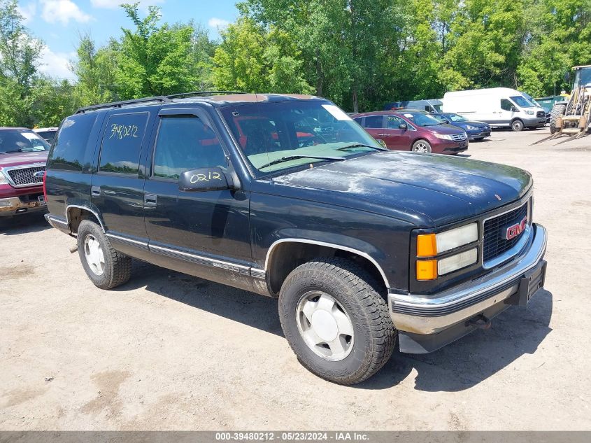 1998 GMC Yukon Slt VIN: 1GKEK13R3WJ735076 Lot: 39480212