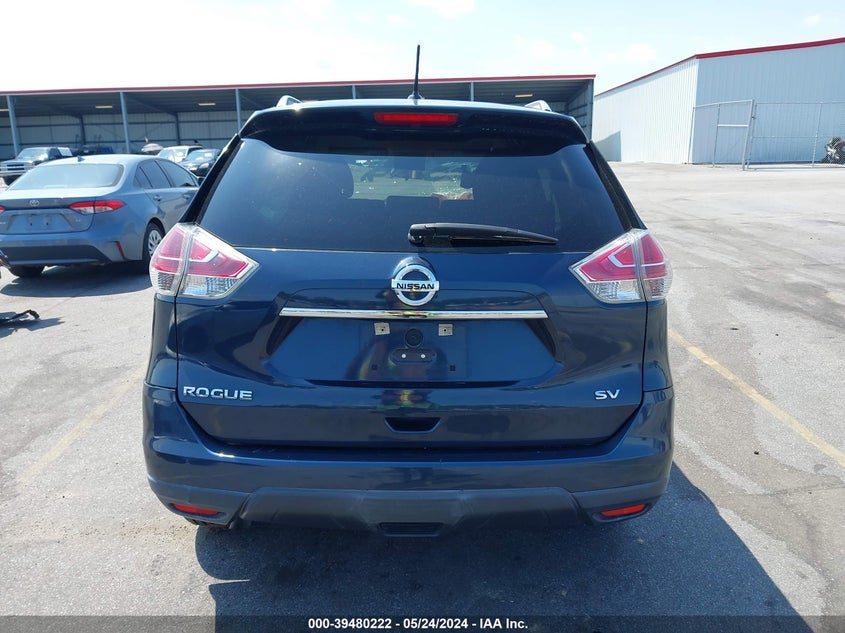 2015 Nissan Rogue Sv VIN: 5N1AT2MT6FC926076 Lot: 39480222