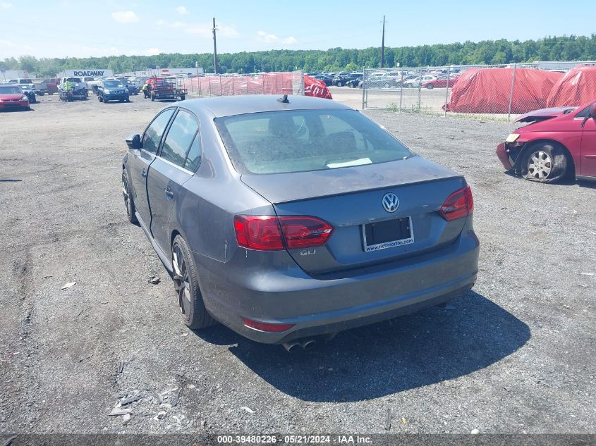 2012 Volkswagen Jetta Gli Autobahn VIN: 3VW5A7AJ5CM018625 Lot: 39480226