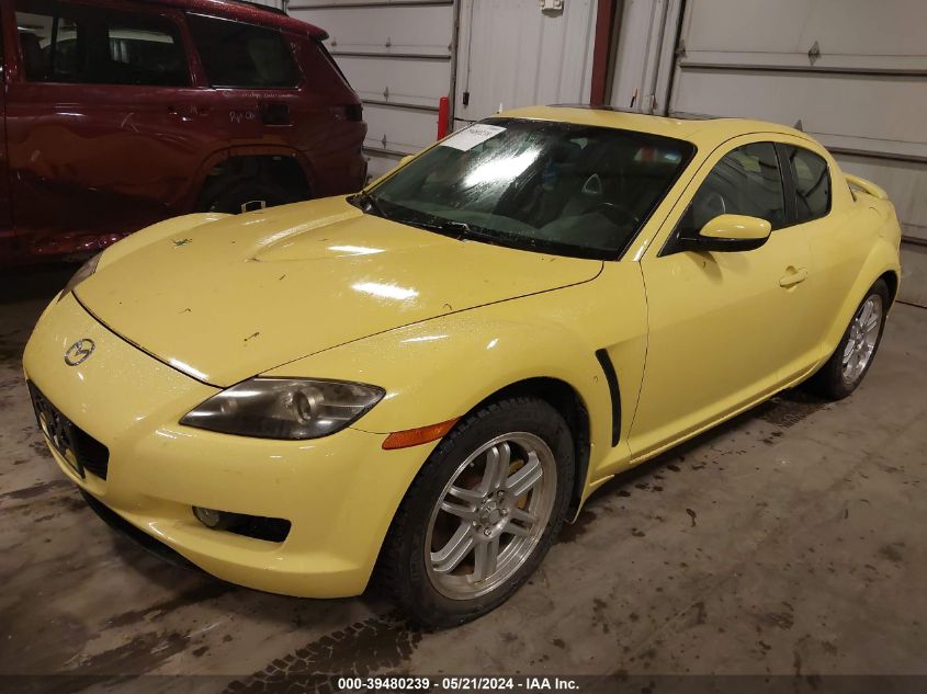 2004 Mazda Rx-8 6 Speed Manual VIN: JM1FE173140109977 Lot: 39480239