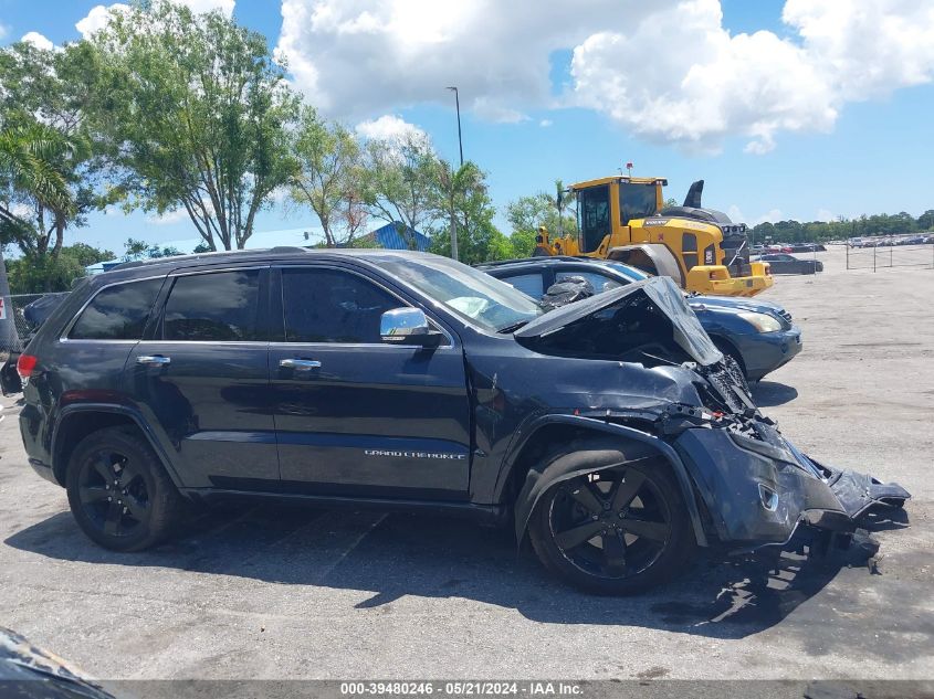 2014 Jeep Grand Cherokee Overland VIN: 1C4RJECT1EC212273 Lot: 39480246