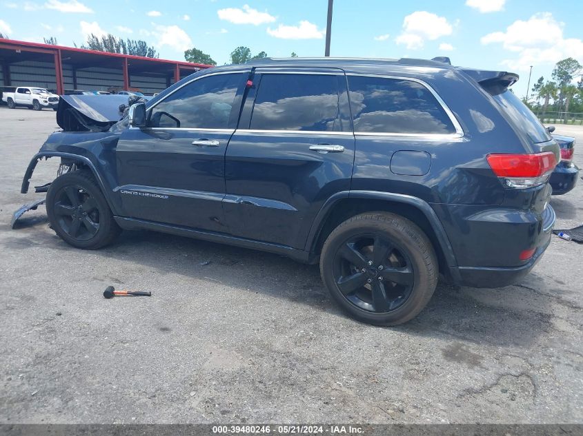 2014 Jeep Grand Cherokee Overland VIN: 1C4RJECT1EC212273 Lot: 39480246