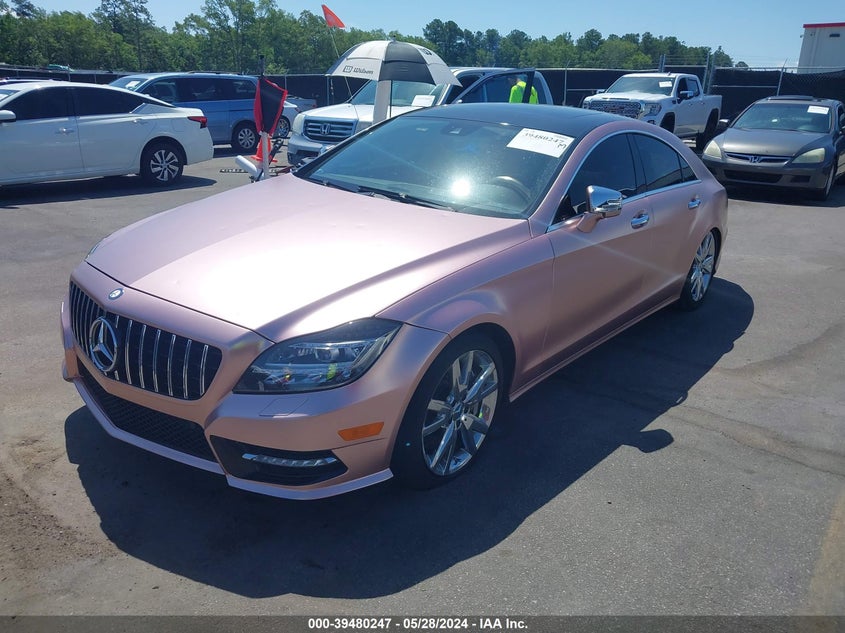 2012 Mercedes-Benz Cls 550 VIN: WDDLJ7DB6CA053398 Lot: 39480247