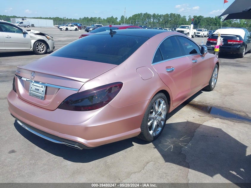 2012 Mercedes-Benz Cls 550 VIN: WDDLJ7DB6CA053398 Lot: 39480247