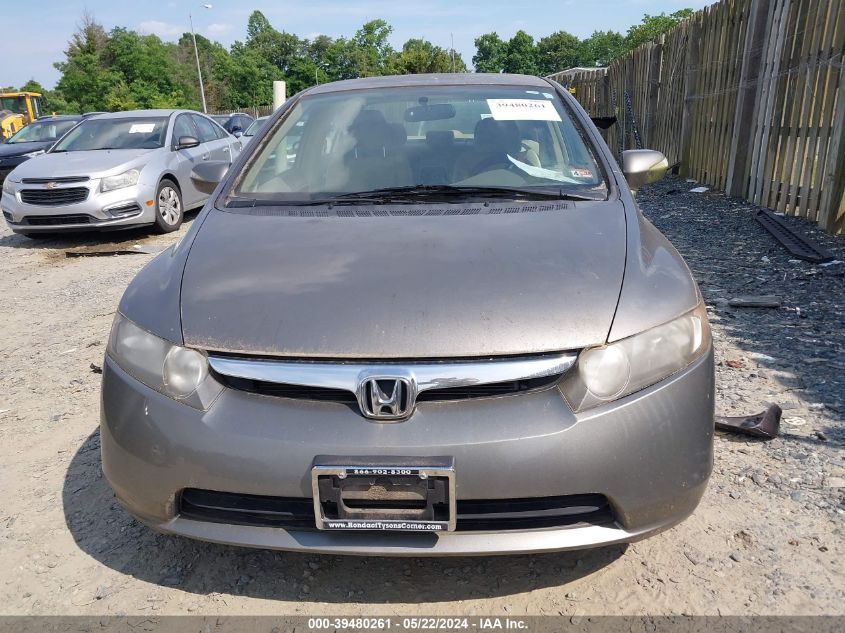 2008 Honda Civic Hybrid VIN: JHMFA36228S018113 Lot: 39480261