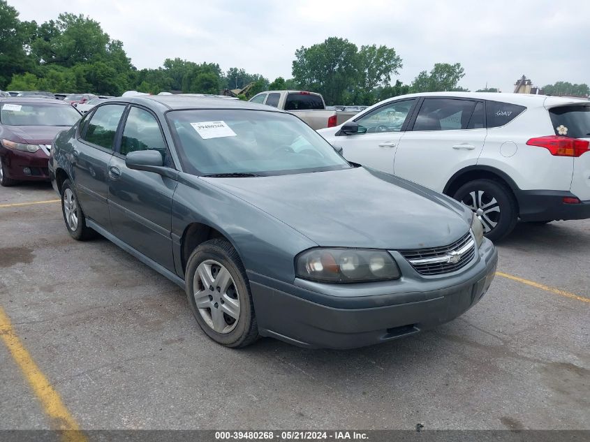 2005 Chevrolet Impala VIN: 2G1WF52E659166897 Lot: 39480268