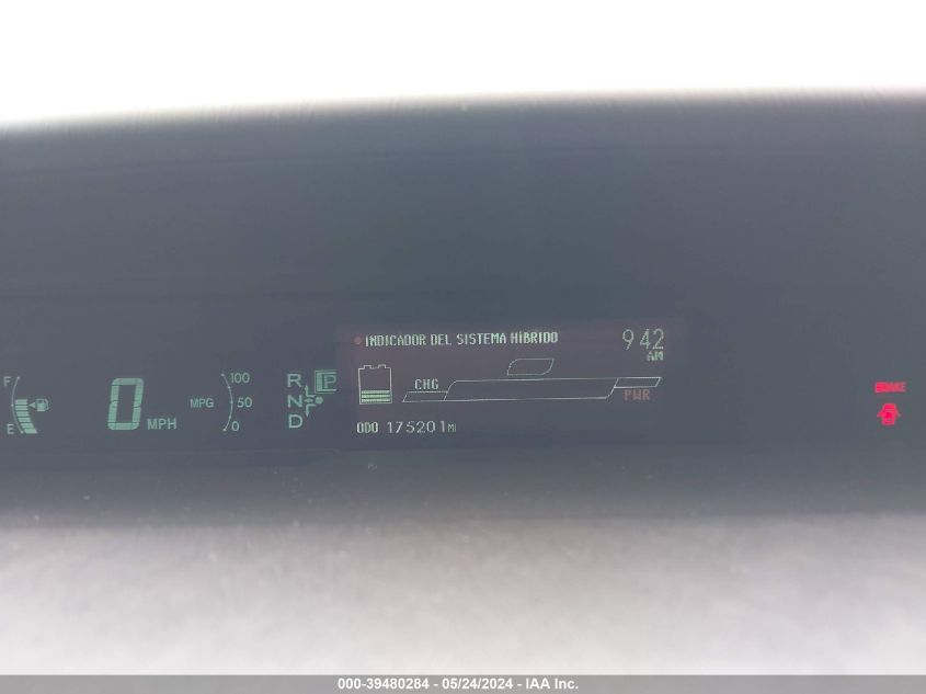 2010 Toyota Prius Ii VIN: JTDKN3DU0A5180710 Lot: 39480284