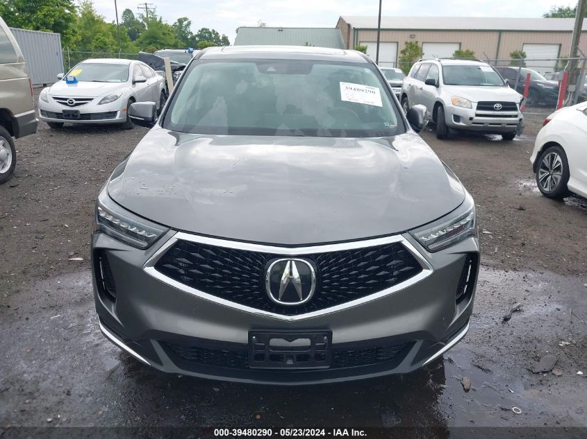 2022 Acura Rdx Standard VIN: 5J8TC1H31NL006311 Lot: 39480290