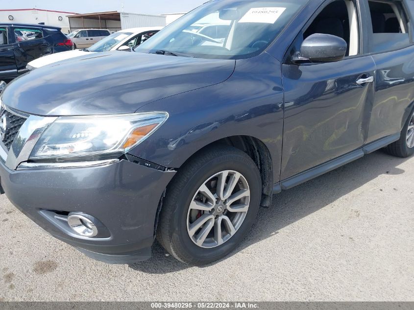 2014 Nissan Pathfinder S/Sv/Sl/Platinum VIN: 5N1AR2MN4EC638751 Lot: 39480295