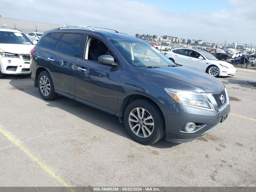 2014 Nissan Pathfinder S/Sv/Sl/Platinum VIN: 5N1AR2MN4EC638751 Lot: 39480295