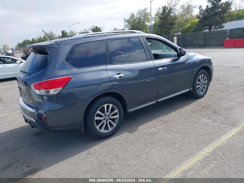 2014 Nissan Pathfinder S/Sv/Sl/Platinum VIN: 5N1AR2MN4EC638751 Lot: 39480295