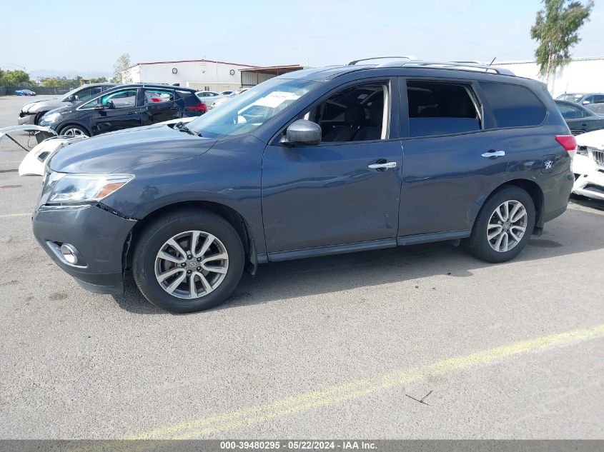 2014 Nissan Pathfinder S/Sv/Sl/Platinum VIN: 5N1AR2MN4EC638751 Lot: 39480295