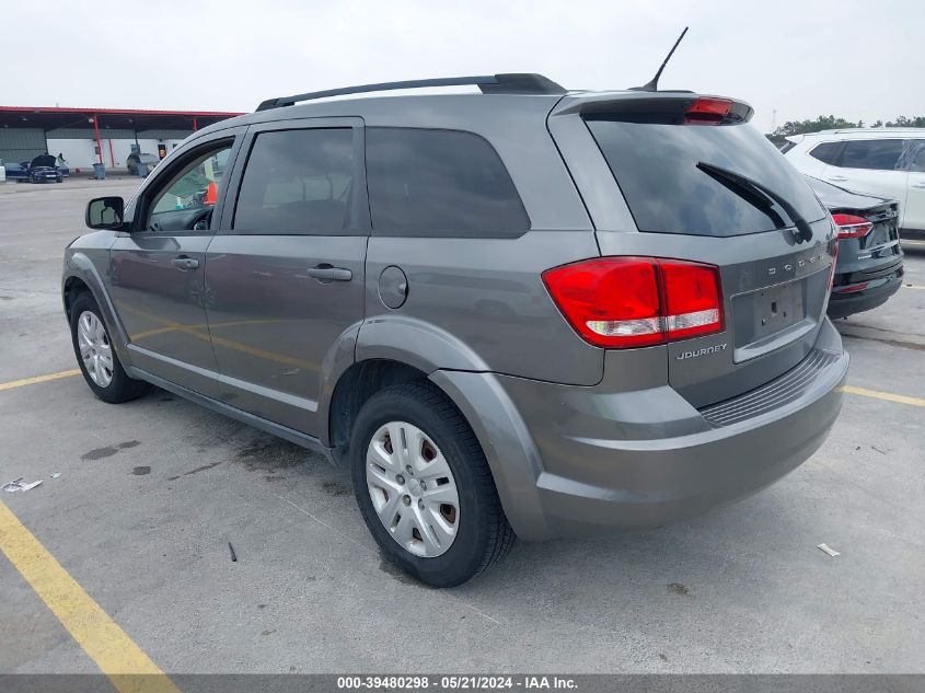 2013 Dodge Journey Se VIN: 3C4PDCAB7DT695235 Lot: 39480298