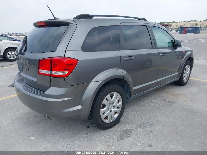 2013 Dodge Journey Se VIN: 3C4PDCAB7DT695235 Lot: 39480298