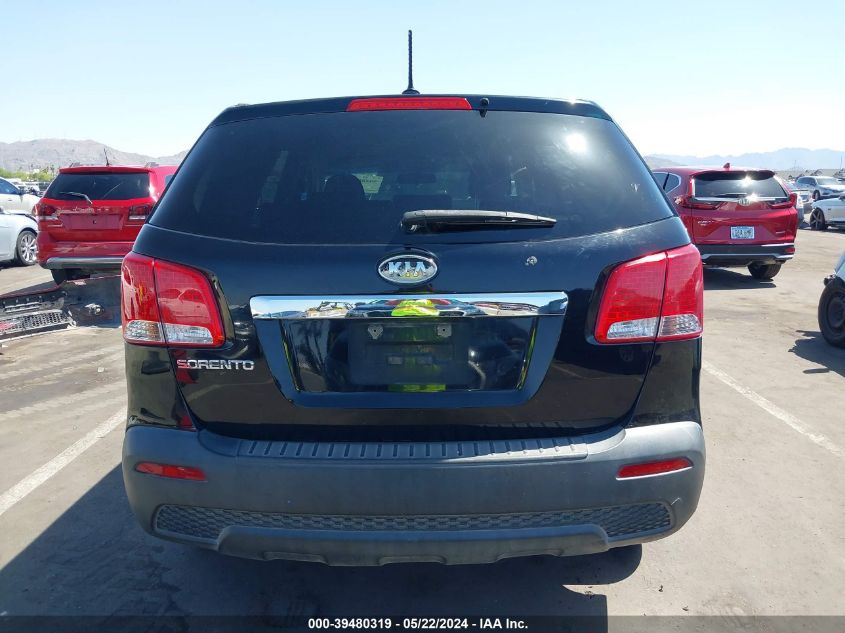 2011 Kia Sorento Lx VIN: 5XYKT3A16BG169476 Lot: 39480319