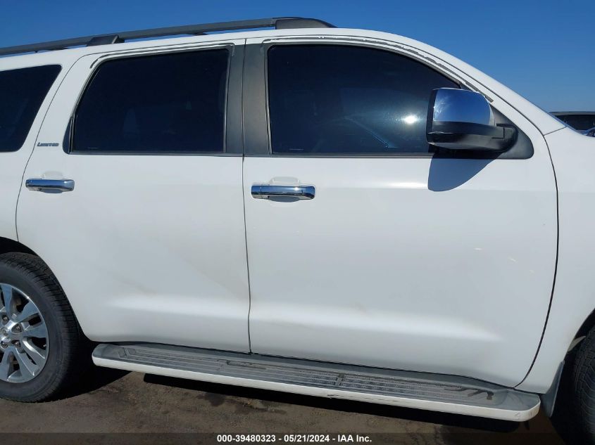 2008 Toyota Sequoia Limited 5.7L V8 VIN: 5TDBY68A08S006407 Lot: 39480323