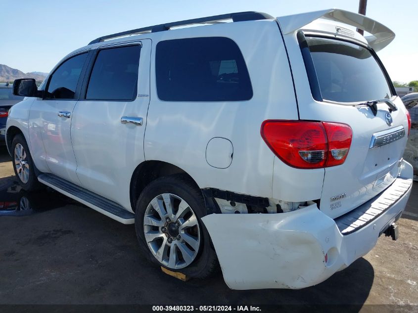 2008 Toyota Sequoia Limited 5.7L V8 VIN: 5TDBY68A08S006407 Lot: 39480323