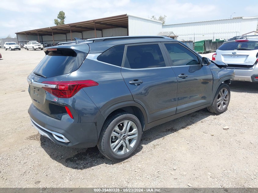 2021 Kia Seltos S VIN: KNDEU2AA4M7090456 Lot: 39480328