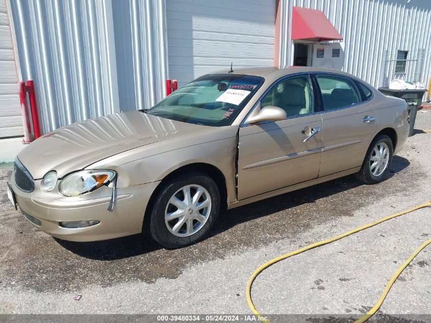 2005 Buick Lacrosse Cxl VIN: 2G4WD532851245256 Lot: 39480334