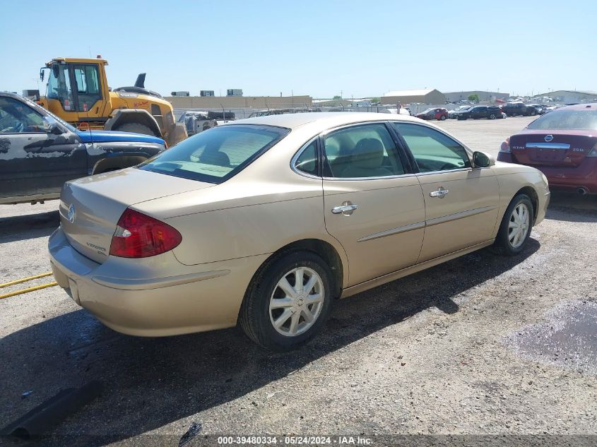 2005 Buick Lacrosse Cxl VIN: 2G4WD532851245256 Lot: 39480334