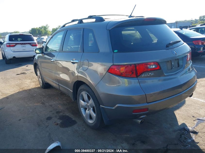 2008 Acura Rdx VIN: 5J8TB182X8A001246 Lot: 39480337