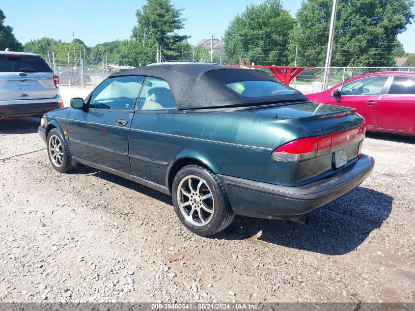 1996 Saab 900 Se Turbo VIN: YS3DF78N6T7007502 Lot: 39480341