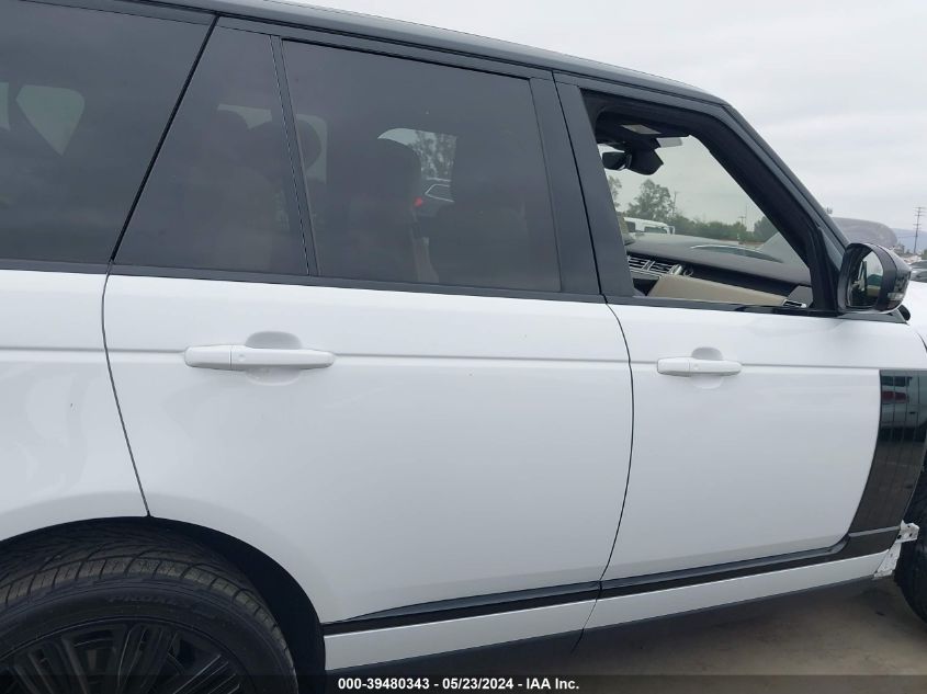 2020 Land Rover Range Rover Hse VIN: SALGS2RU4LA598367 Lot: 39480343