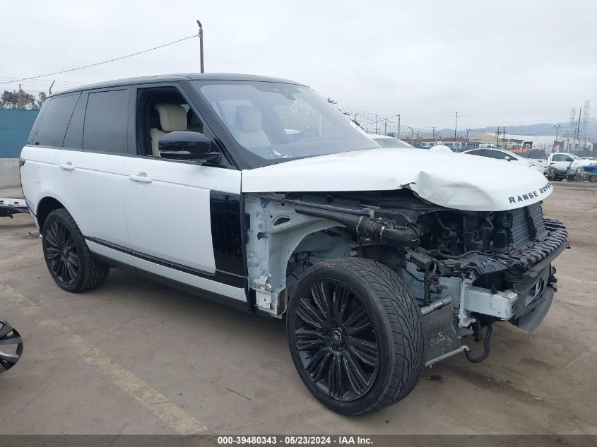 2020 Land Rover Range Rover Hse VIN: SALGS2RU4LA598367 Lot: 39480343