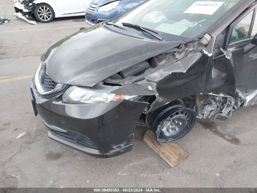 2013 Honda Civic Lx VIN: 2HGFB2F58DH579986 Lot: 39480353