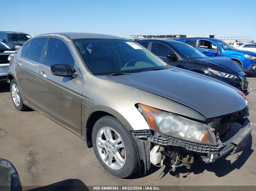 2008 Honda Accord 2.4 Lx VIN: JHMCP26368C011731 Lot: 39480363