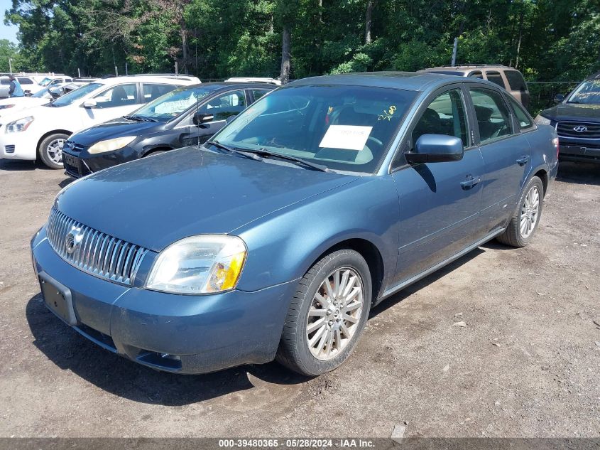 2005 Mercury Montego Premier VIN: 1MEFM42165G619923 Lot: 39480365