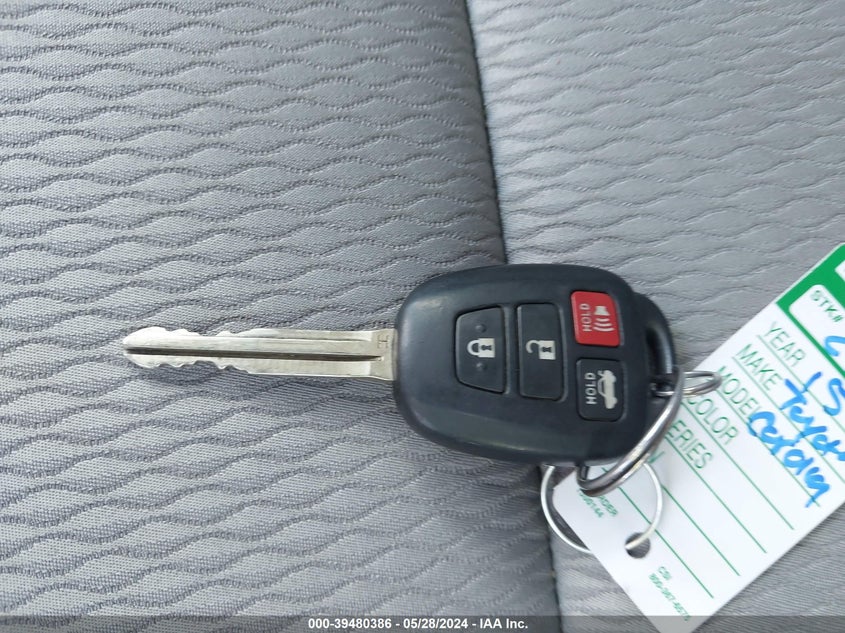 2015 Toyota Corolla Le VIN: 2T1BURHE6FC346344 Lot: 39480386