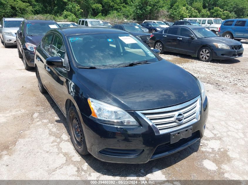 2015 Nissan Sentra Sv VIN: 3N1AB7AP8FY272588 Lot: 39480392