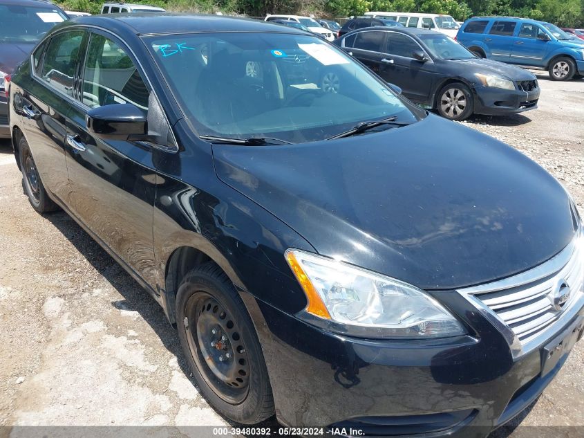 2015 Nissan Sentra Sv VIN: 3N1AB7AP8FY272588 Lot: 39480392