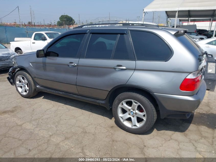 2005 BMW X5 3.0I VIN: 5UXFA13595LY14320 Lot: 39480393