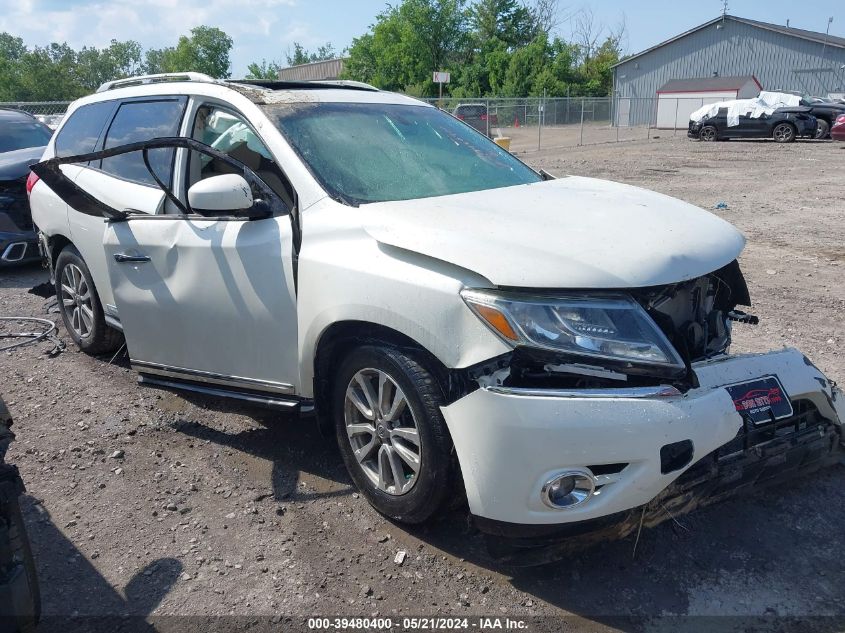 2015 Nissan Pathfinder Sl VIN: 5N1AR2MM5FC616069 Lot: 39480400