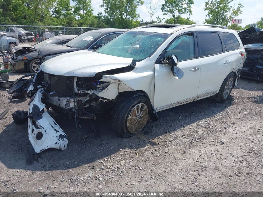 2015 Nissan Pathfinder Sl VIN: 5N1AR2MM5FC616069 Lot: 39480400