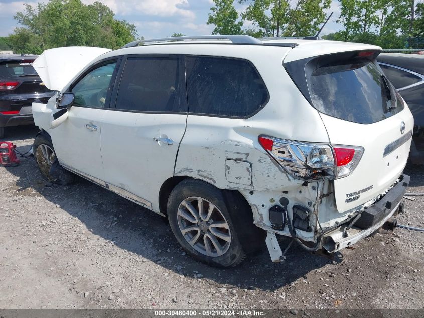 2015 Nissan Pathfinder Sl VIN: 5N1AR2MM5FC616069 Lot: 39480400