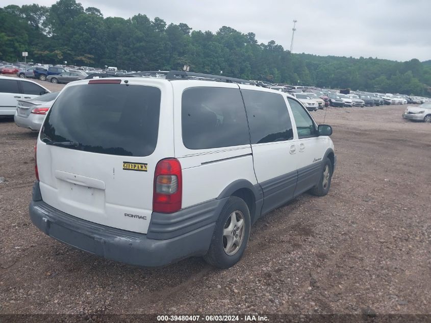 2003 Pontiac Montana M16 W/1Sa Pkg. VIN: 1GMDX03E23D190297 Lot: 39480407